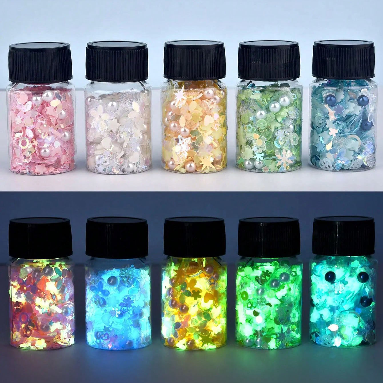 Jewelry Making In Clay - 1Pcs Mixed Luminous Soft Clay Resin