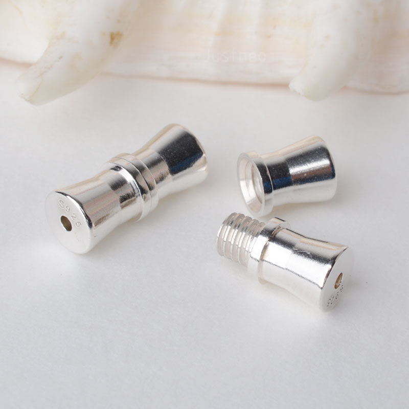 Jewelry Making Wire - Solid 925 Sterling Silver Thread clasp