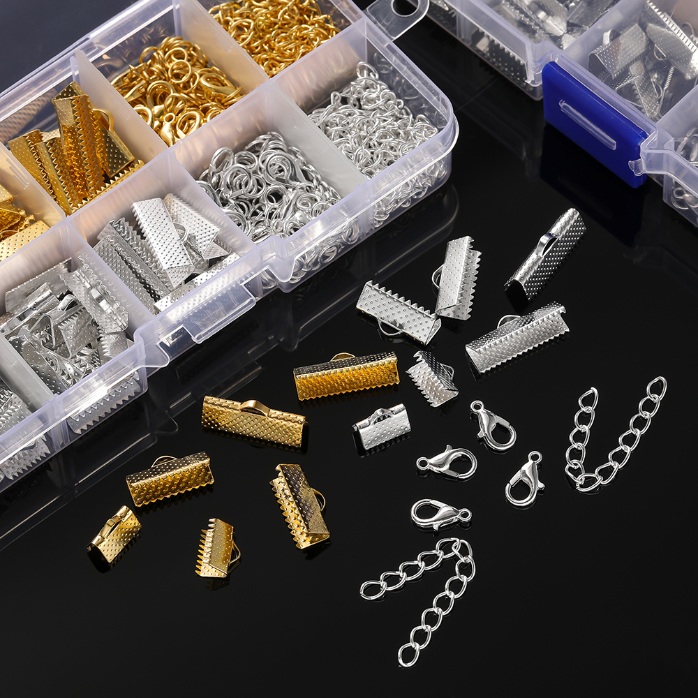 Jewelry Making Ring Tool - 10 Grids Alloy Accessories Set Jewelry