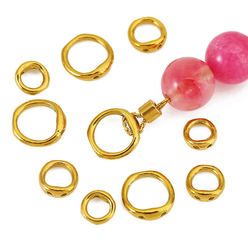 Jewelry Making Accessories - 30pcs 5/6/8mm Stainless Steel Beading Supplies