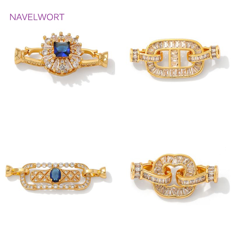 Jewelry Making Gold - Luxury 18K Gold Plated Connectors Clasps,With