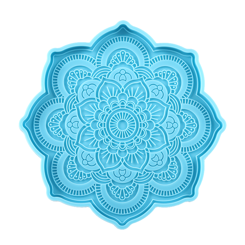 Jewelry Making Techniques - Mandala Coaster Silicone Mold Round Tray