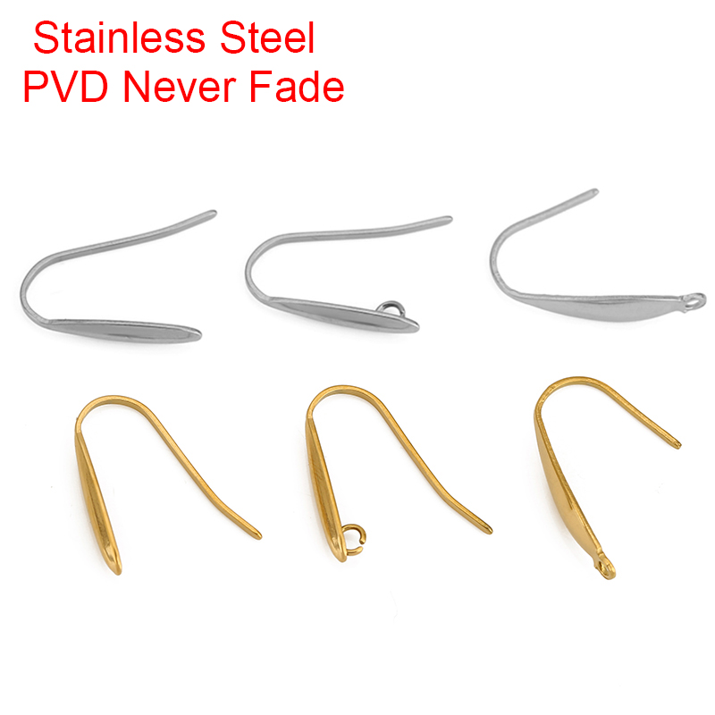 Jewelry Making Accessories - 10pcs Never Fade Stainless Steel Earring