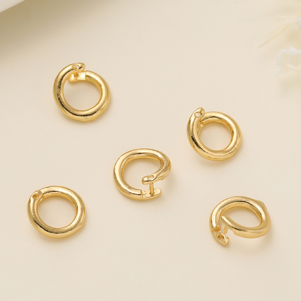 Jewelry Making Looper Tool - 10Pcs 14/18K Gold Color Plated Two