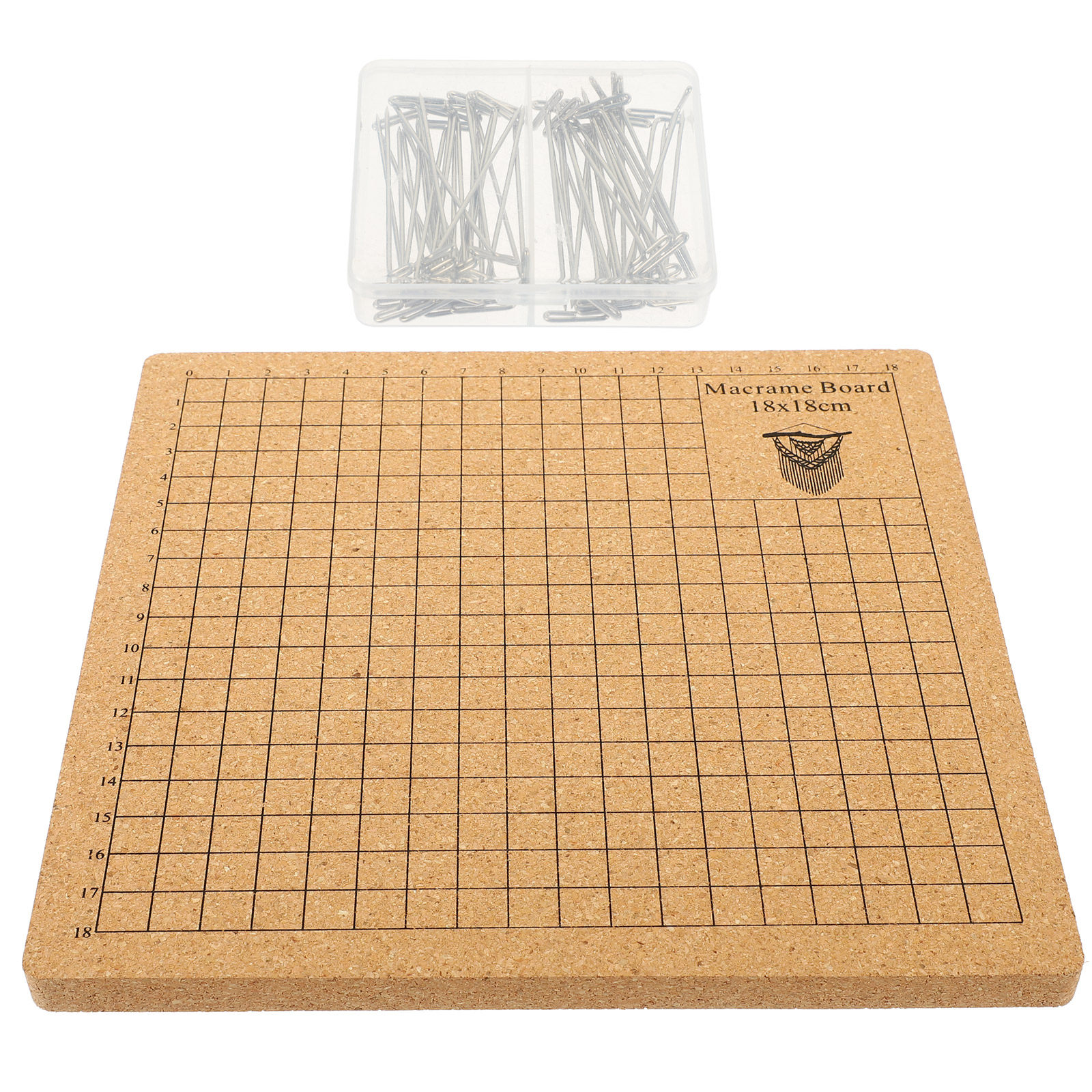 Jewelry Making Board - 1 Set Cork Macrame Board Grid