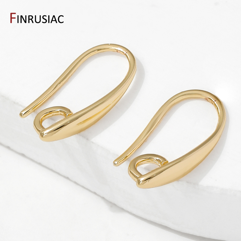 Jewelry Making Wire - 14K Gold Plated Brass Smooth Earring