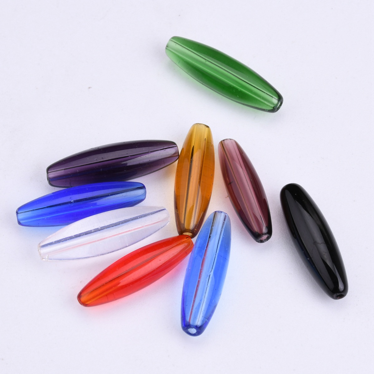 20pcs Oval Tube Shape 22mm x 6 - Crimp Bead Tube avaliação e preço