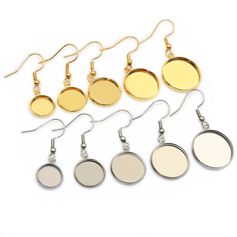 10pcs 8-30mm Inner Size Caboch - Jewelry Making Tray avaliação e preço