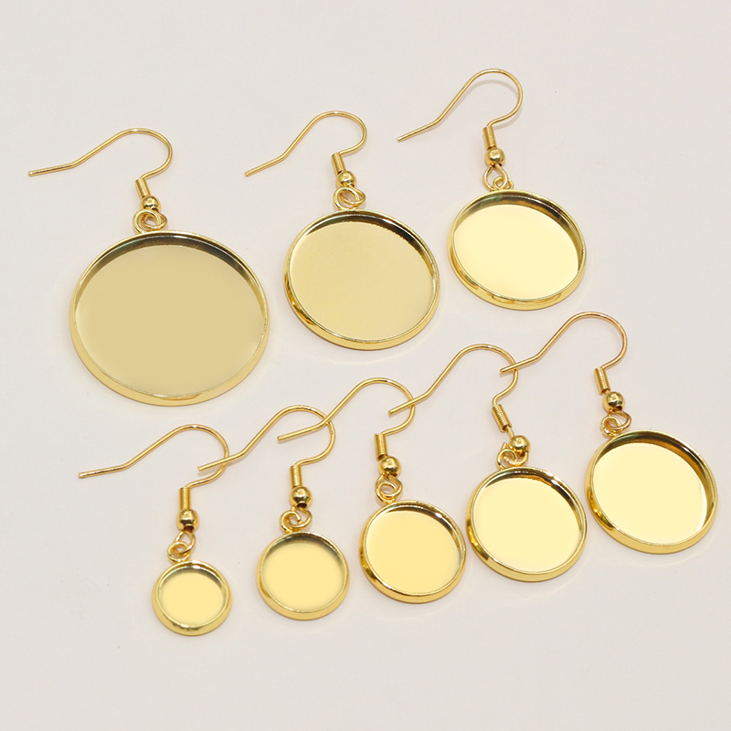 10pcs 8-30mm Inner Size Caboch - Jewelry Making Tray avaliação e preço