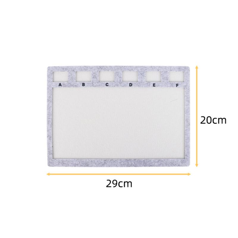 Felt Beading Mat Rectangle Fel - Jewelry Making Board avaliação e preço