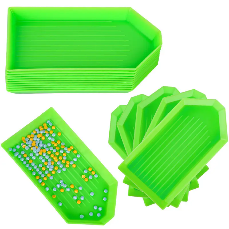 6pcs/set Plastic Diamond Paint - Jewelry Making Board avaliação e preço