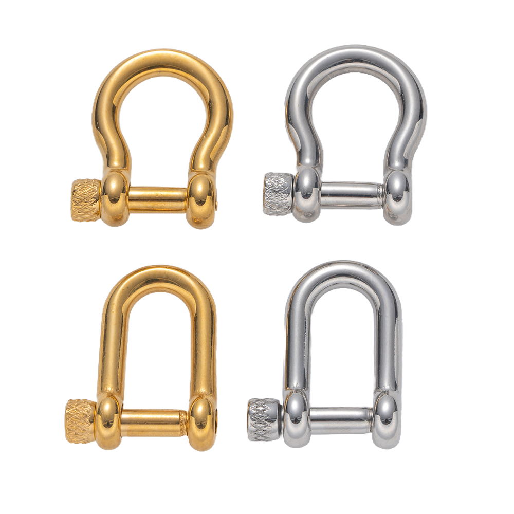 1pcs 304 Stainless Steel D-Rin - Jewelry Making Accessories avaliação e preço