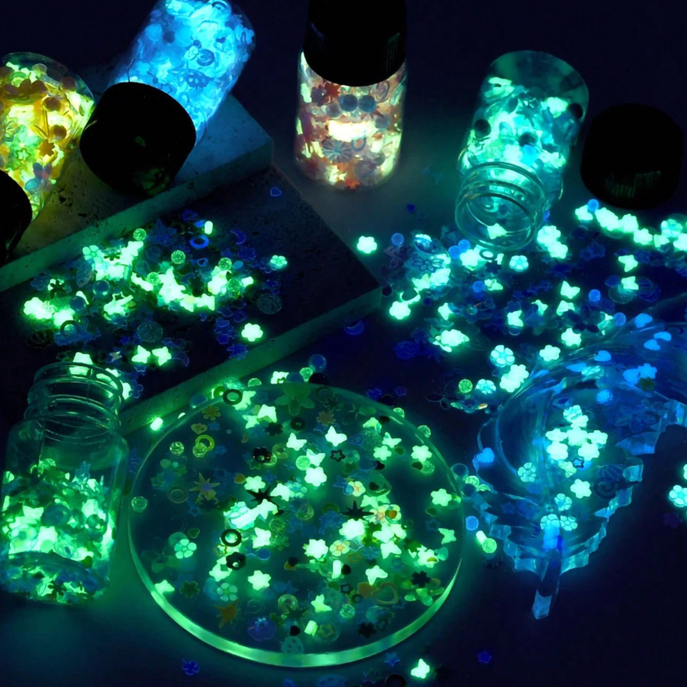 1Pcs Mixed Luminous Soft Clay  - Jewelry Making In Clay avaliação e preço