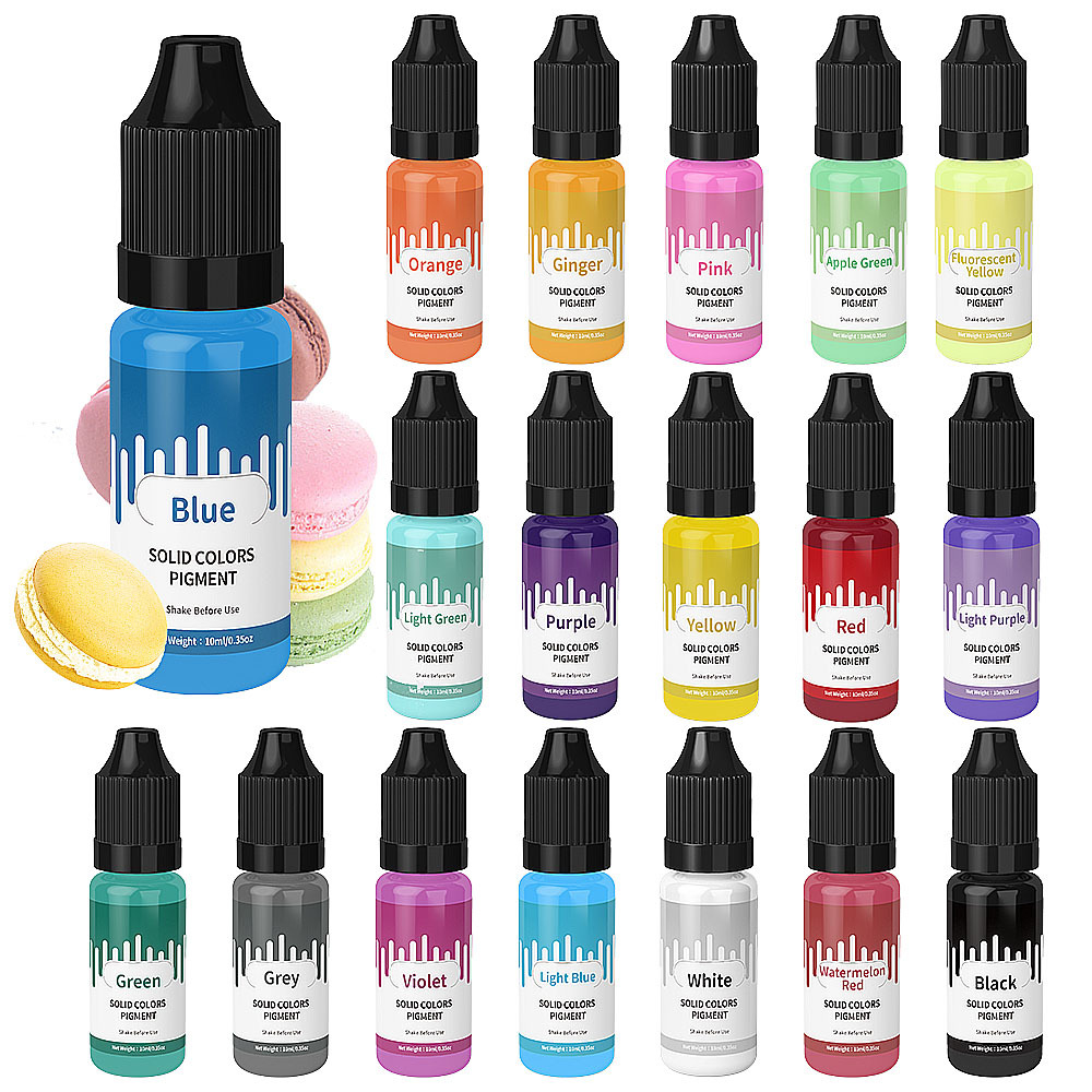 18Colors 10ml Macaron Solid Pa - Jewelry Making Techniques avaliação e preço