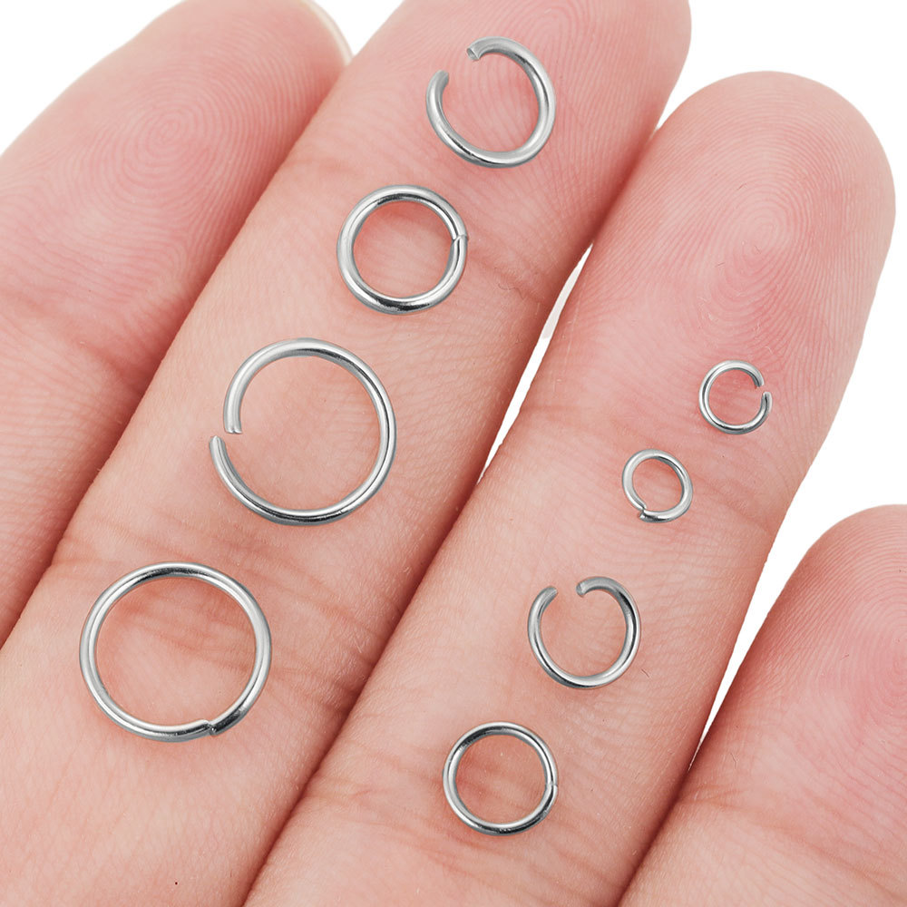 1200pcs Stainless Steel Jump R - Jewelry Making Looper Tool avaliação e preço