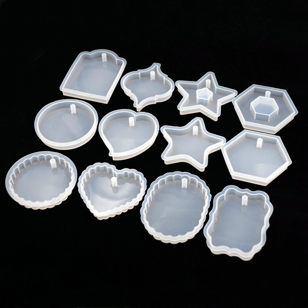 1PC tag silicone mold Resin Si - Jewelry Making Techniques avaliação e preço