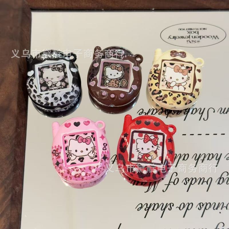 Acrylic Cute Kt Cat Leopard Pr - Jewelry Making Accessories avaliação e preço