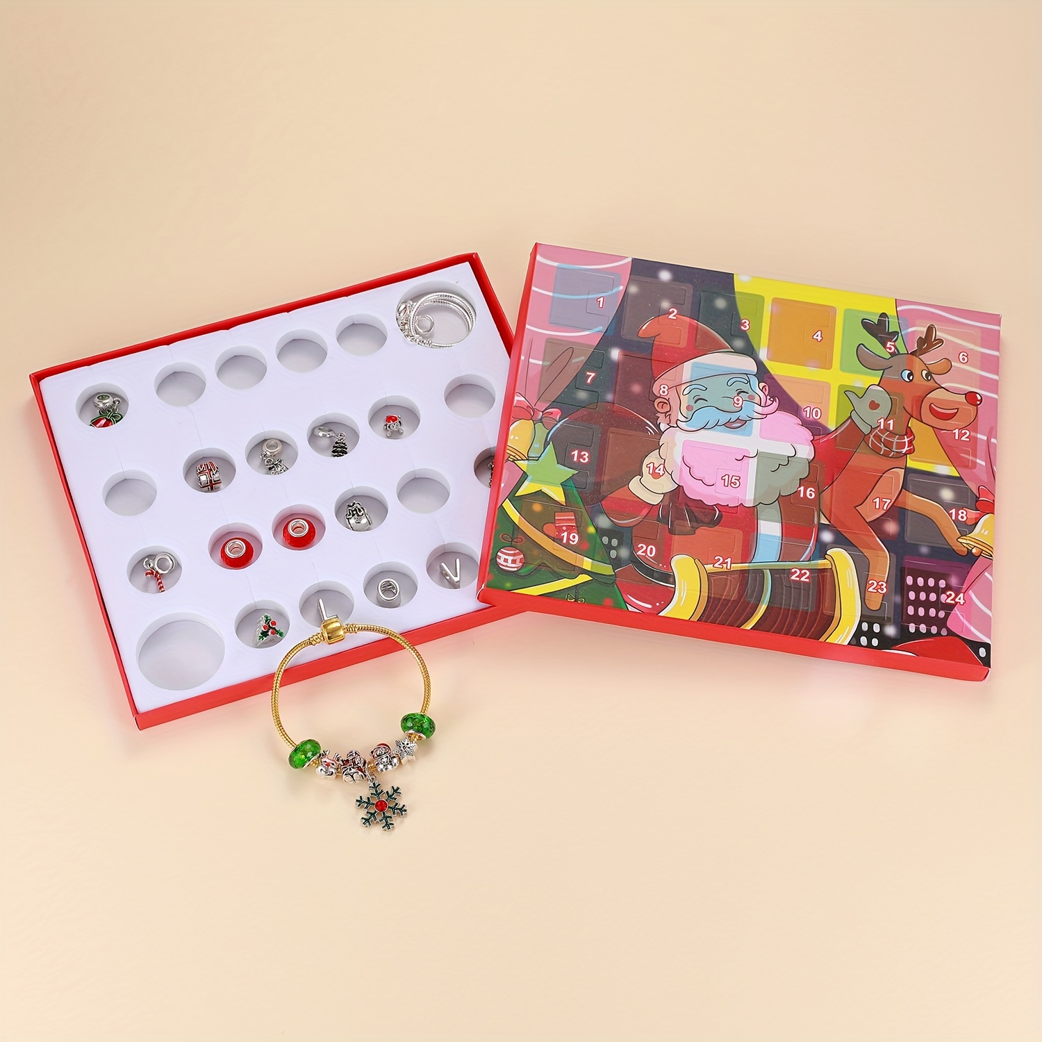 Snowman Christmas Advent Calen - Jewelry Making Diy Kit avaliação e preço