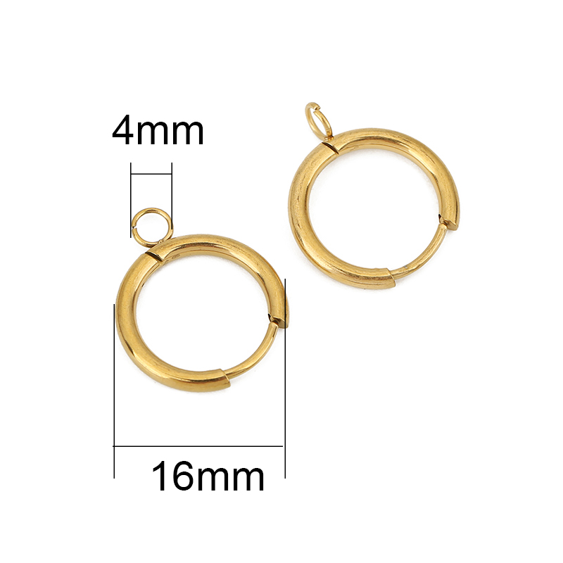 10pcs PVD Never Fade Earrings  - Jewelry Making Wire avaliação e preço