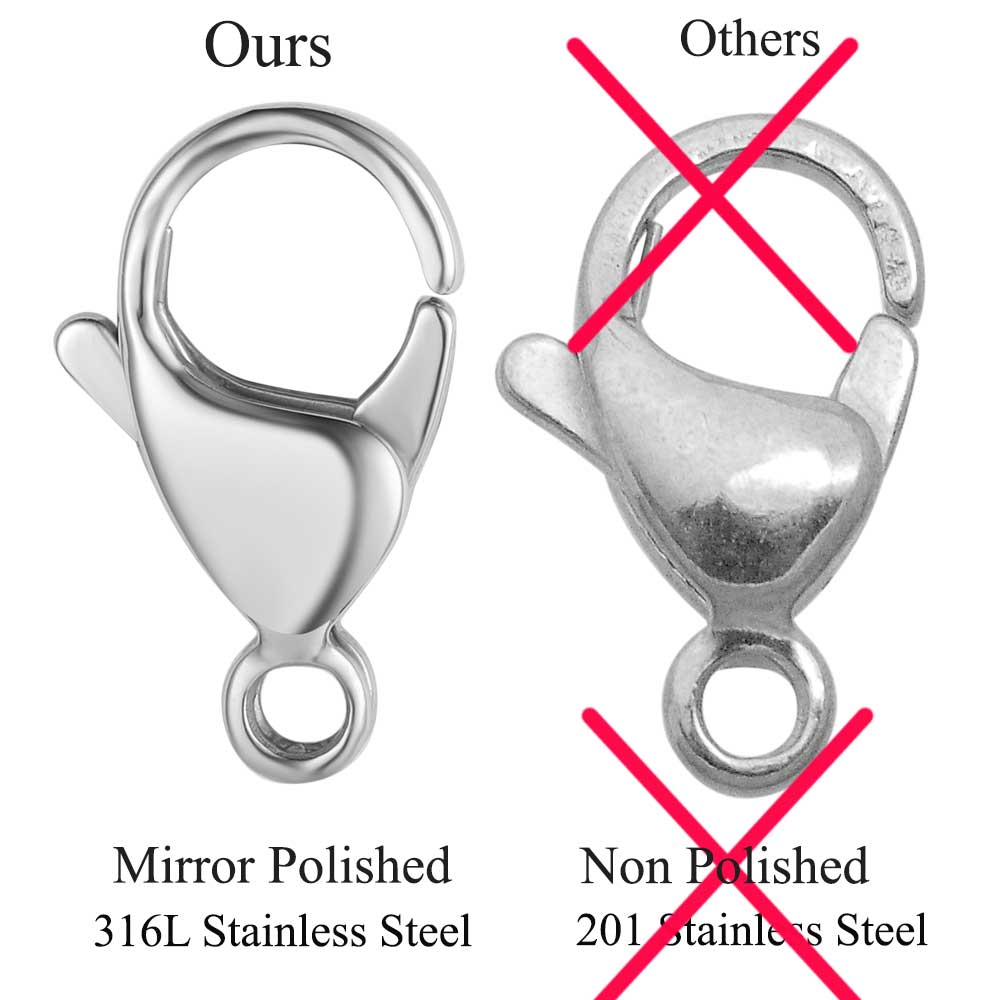 20/30/40 316L Stainless Steel  - Jewelry Making Gold avaliação e preço