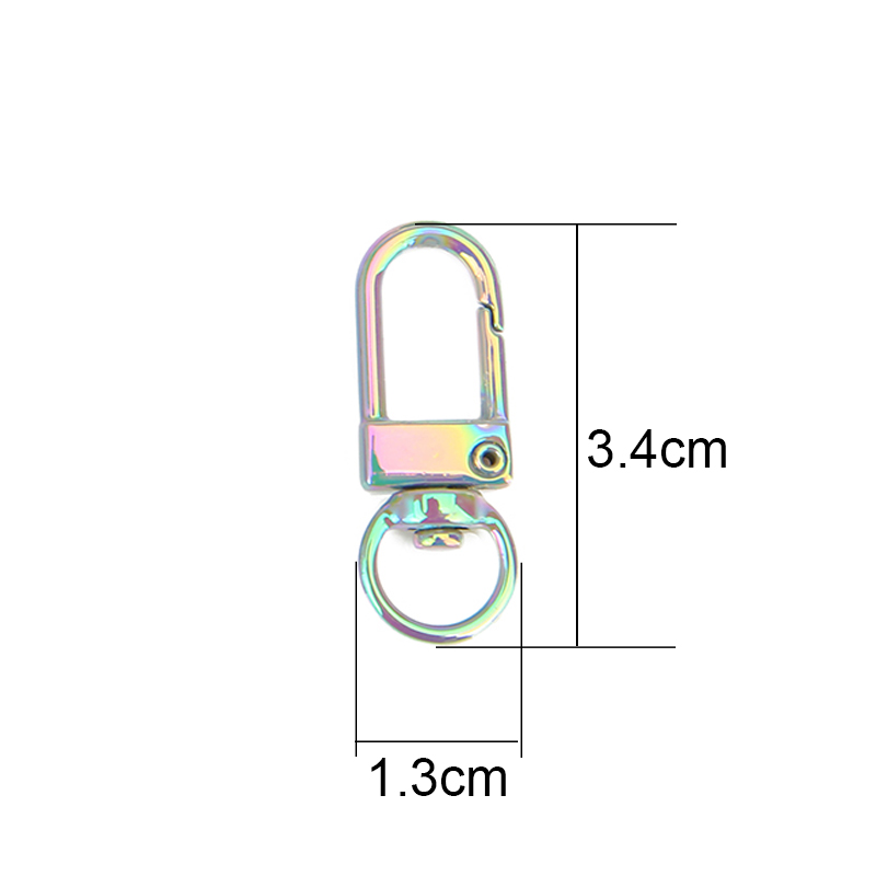10pcs Metal Alloy Colorful Key - Jewelry Making Hoops avaliação e preço