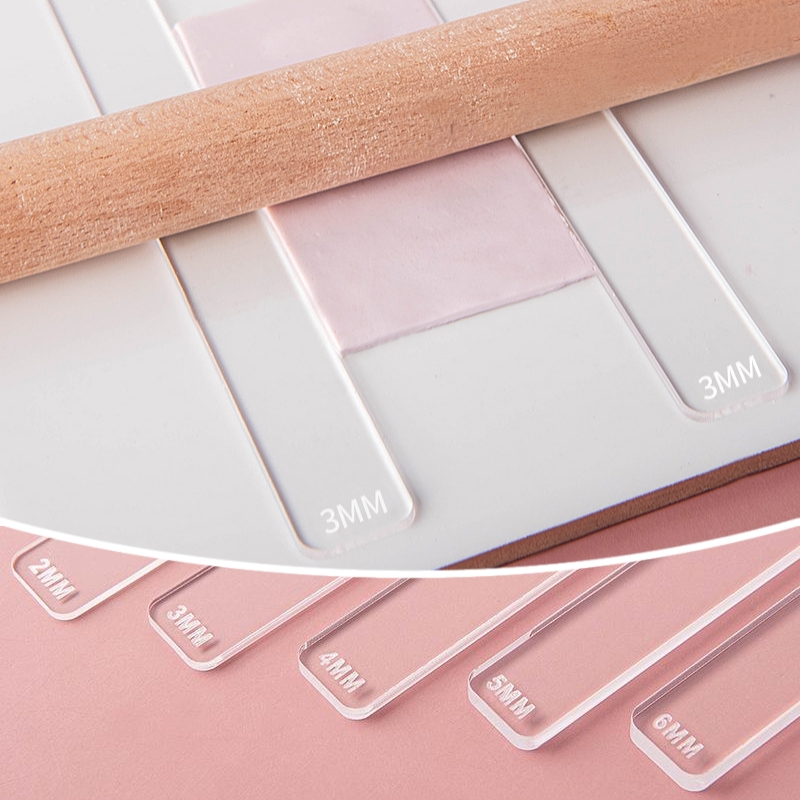 10Pc/Set Clay Ruler Acrylic So - Jewelry Making Guide avaliação e preço