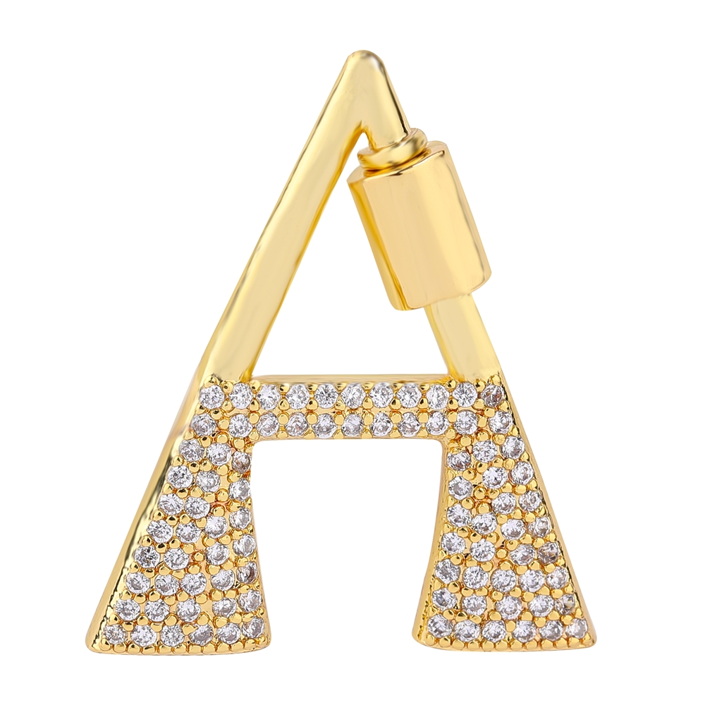 Juya 18K Gold Plated 26 Alphab - Jewelry Making Gold avaliação e preço