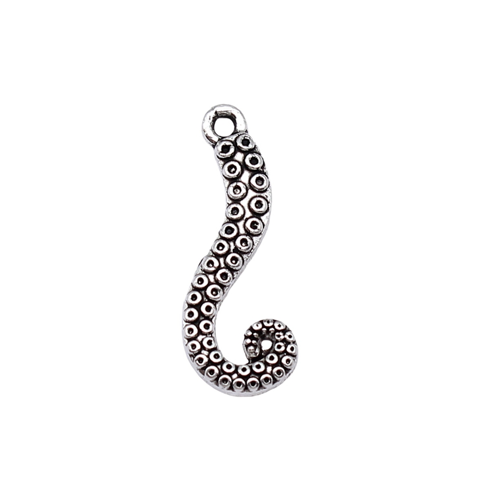 20pcs/lot Octopus Leg Charms F - Jewelry Making For Couples avaliação e preço