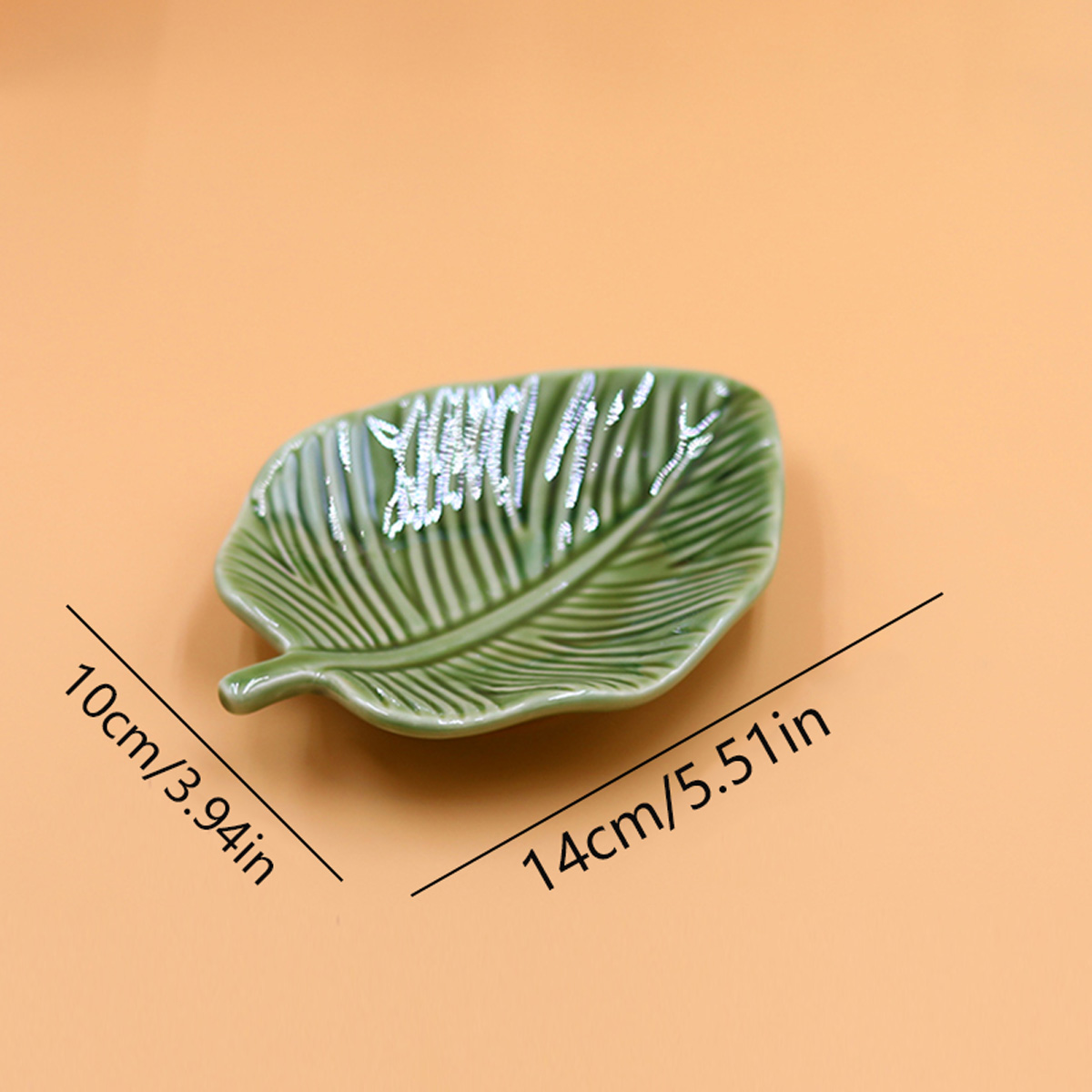 1Pcs Leaf-Shaped Jewelry Organ - Jewelry Making Tray avaliação e preço