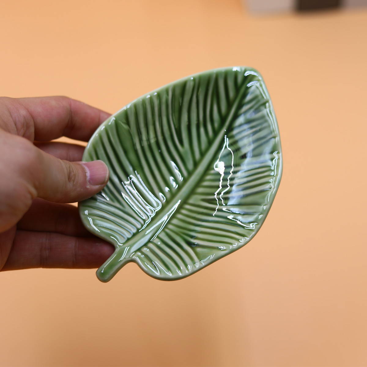 1Pcs Leaf-Shaped Jewelry Organ - Jewelry Making Tray avaliação e preço