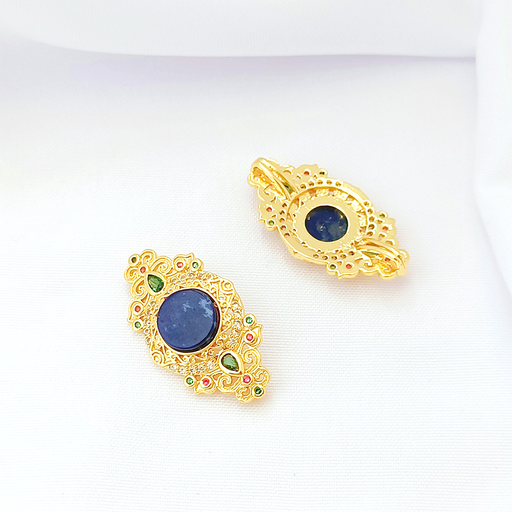 Brass Coated Gold Inlaid Raw S - Jewelry Making Raw Materials avaliação e preço