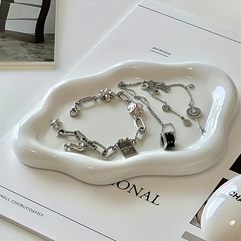 Jewelry Tray, Elegant Cloud He - Jewelry Making Board avaliação e preço