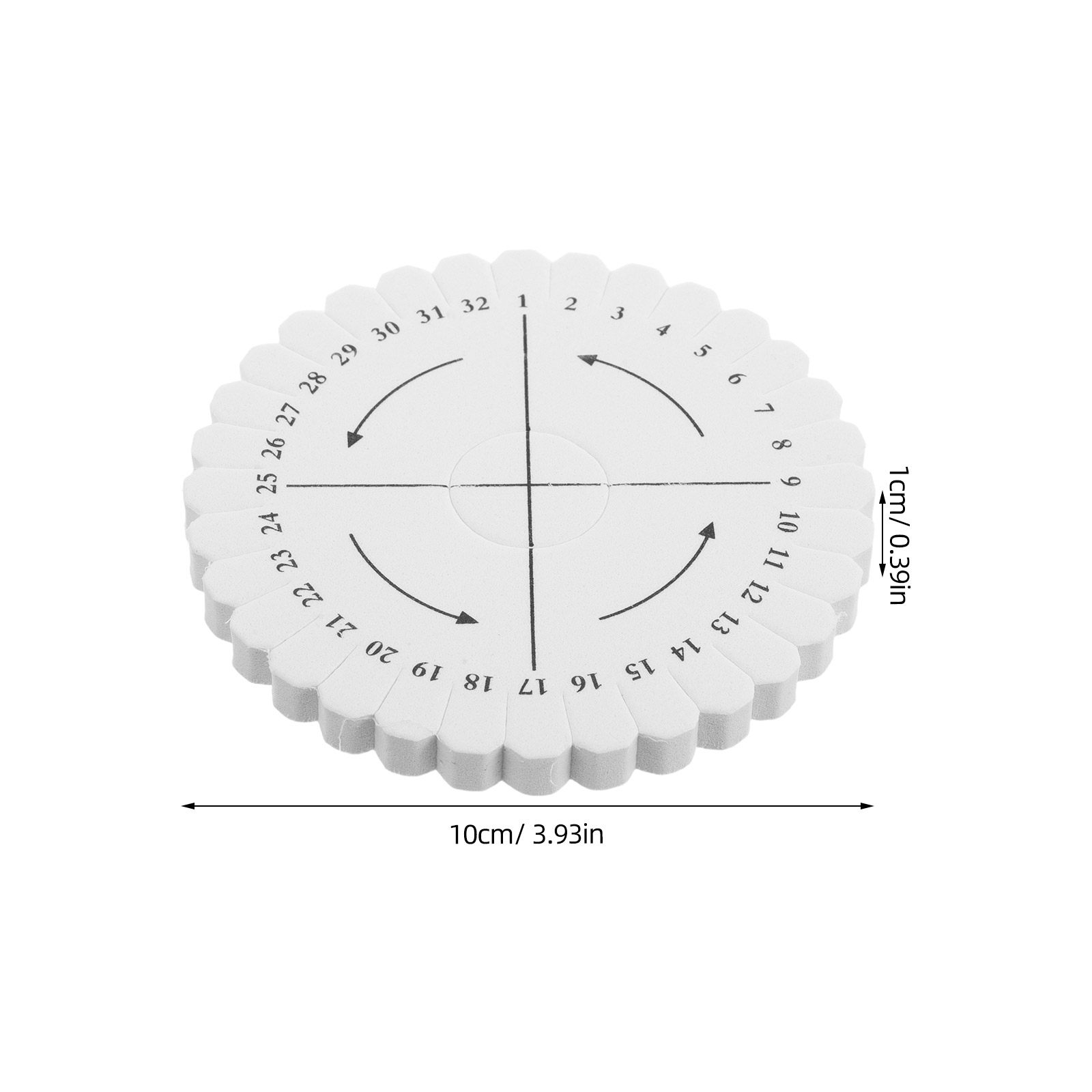 32 Slot Round Bracelet Braidin - Jewelry Making Board avaliação e preço