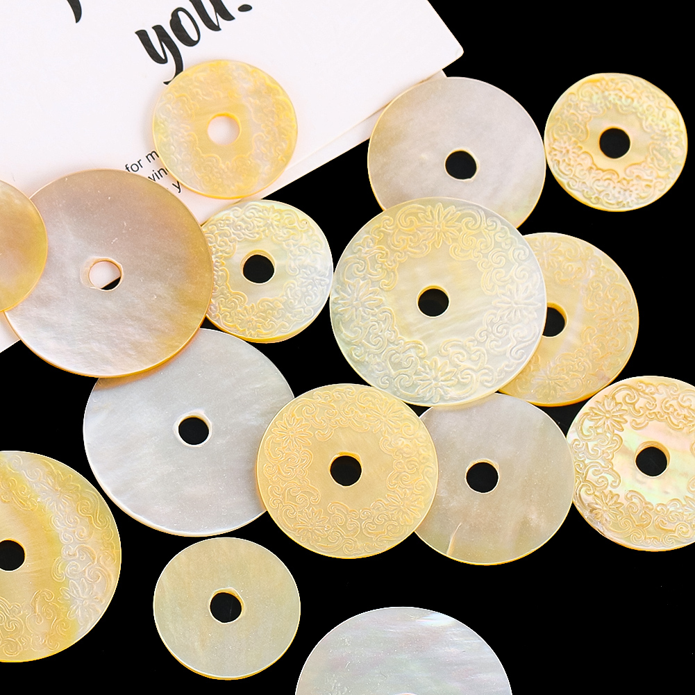 Natural Yellow Shell Rings Mot - Jewelry Making Ring Tool avaliação e preço