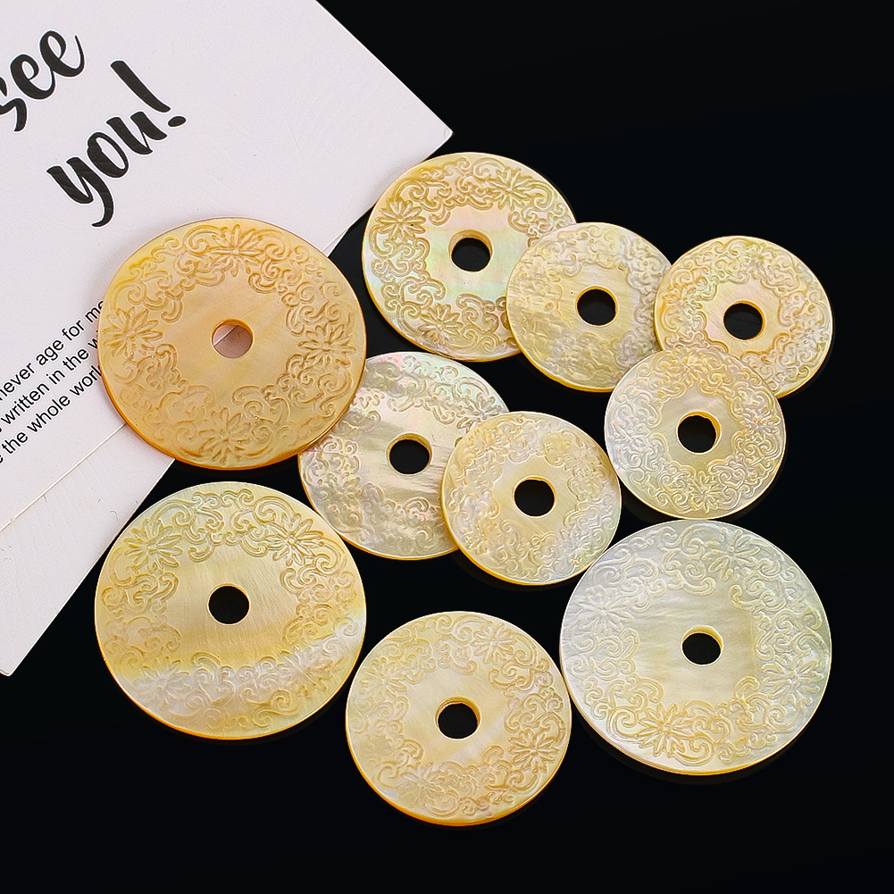 Natural Yellow Shell Rings Mot - Jewelry Making Ring Tool avaliação e preço