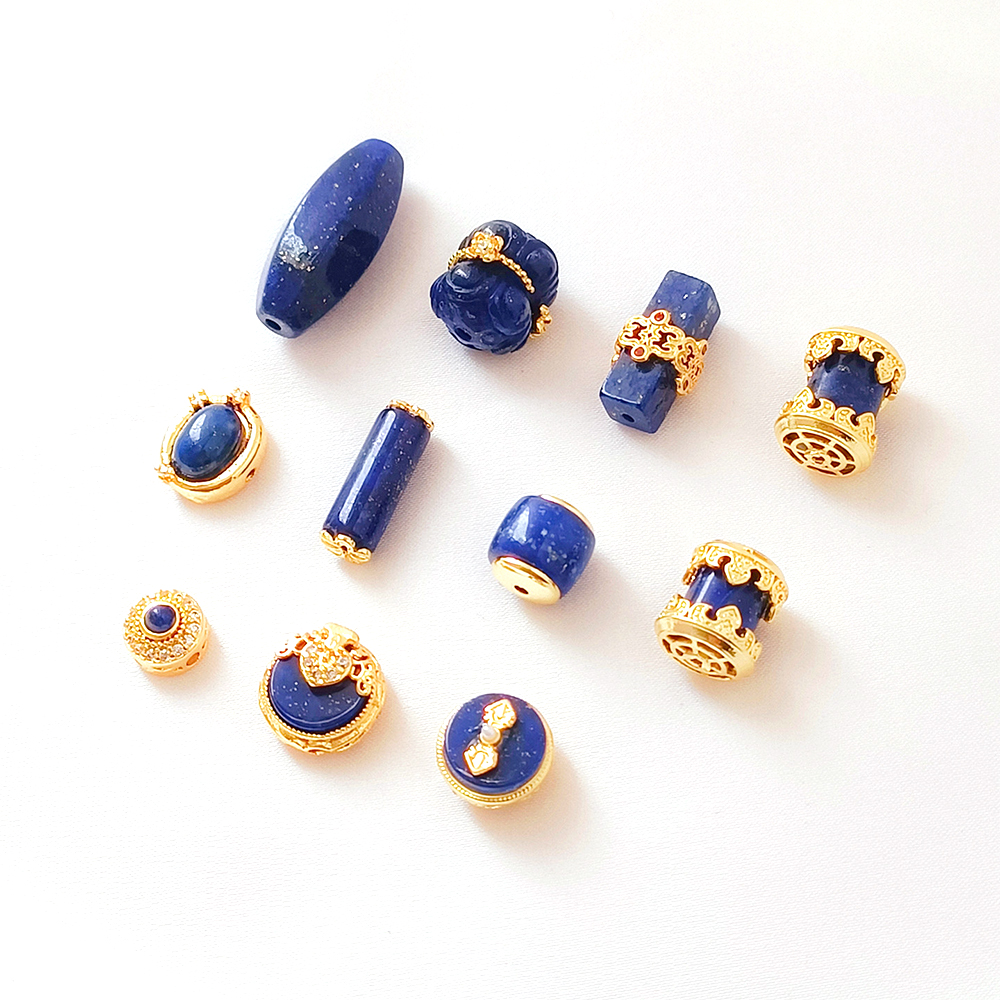 Brass Plated with 18K Gold Inl - Jewelry Making Raw Materials avaliação e preço