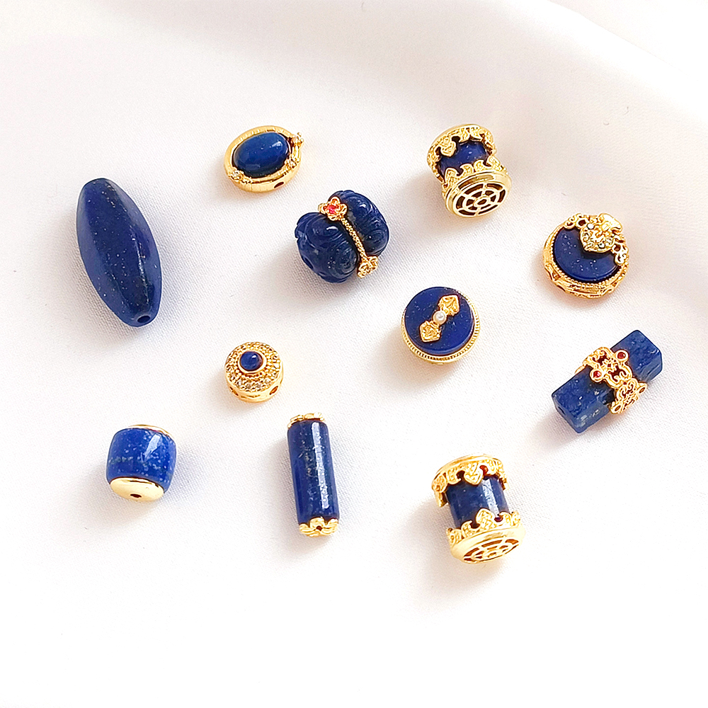 Brass Plated with 18K Gold Inl - Jewelry Making Raw Materials avaliação e preço