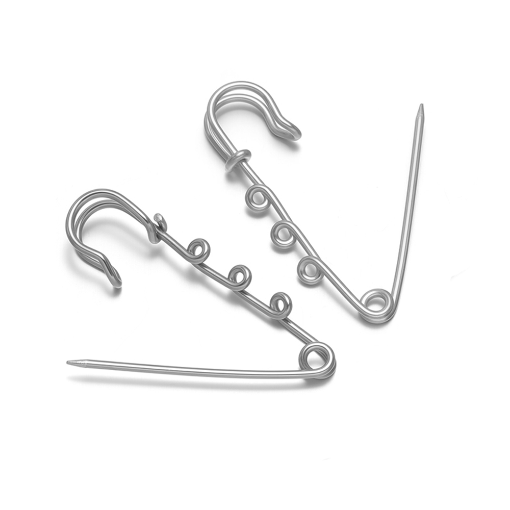 5Pcs Large Safety Pins Stainle - Jewelry Making Hoops avaliação e preço