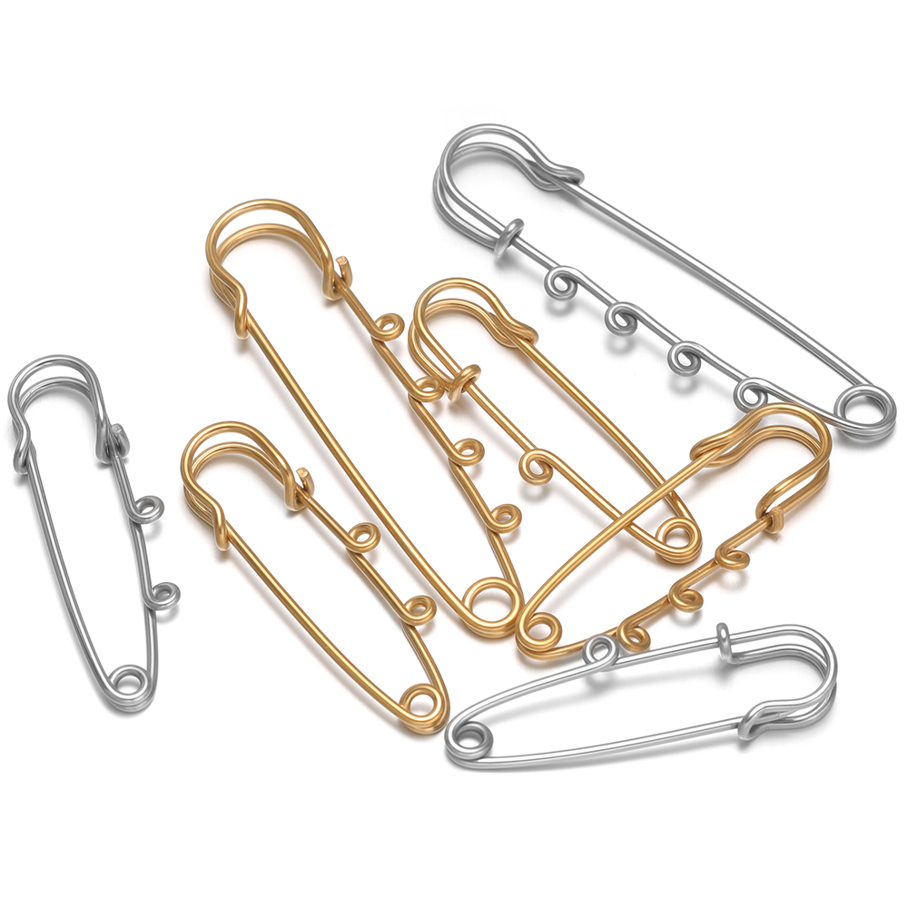 5Pcs Large Safety Pins Stainle - Jewelry Making Hoops avaliação e preço