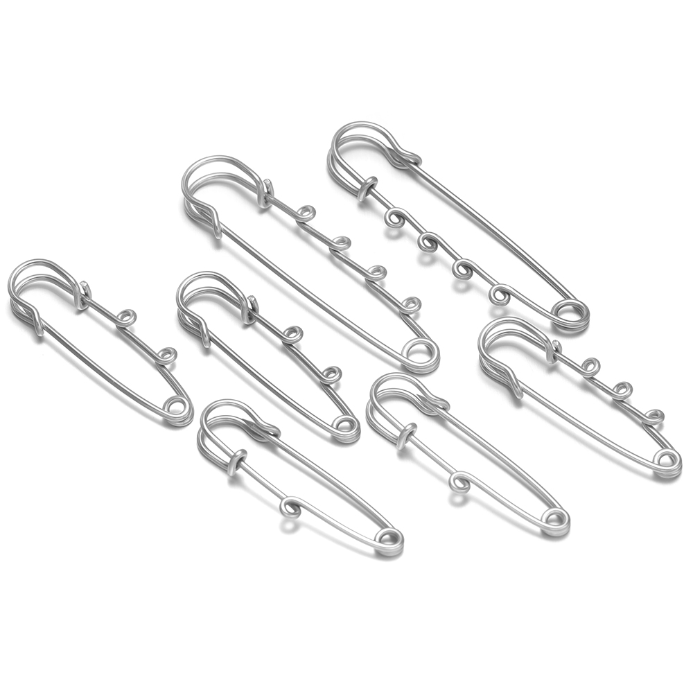 5Pcs Large Safety Pins Stainle - Jewelry Making Hoops avaliação e preço