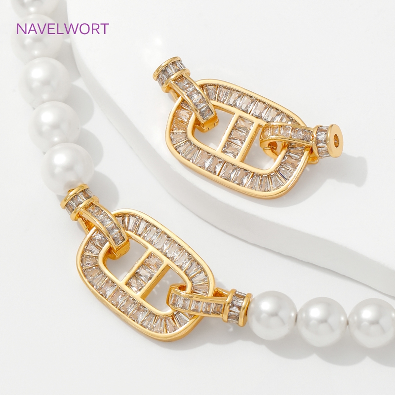Luxury 18K Gold Plated Connect - Jewelry Making Gold avaliação e preço