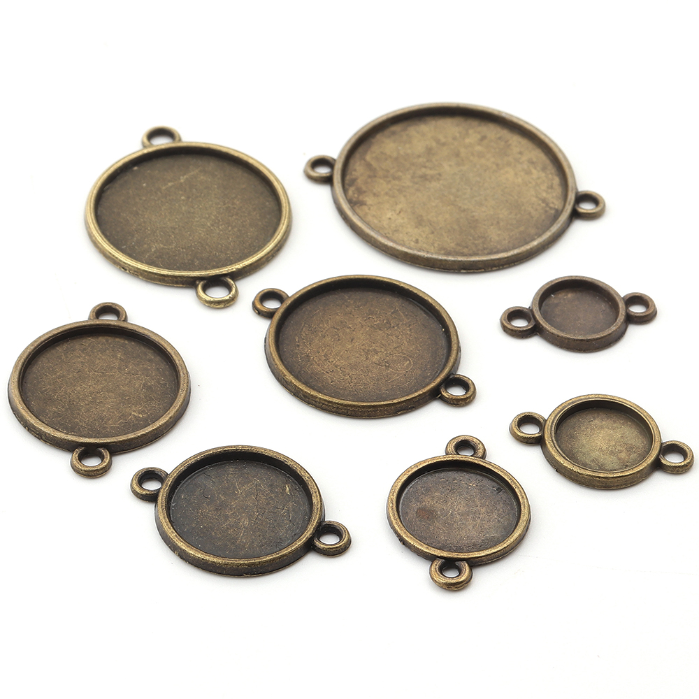 10pcs 8/10/12/14/16/18/20/25mm - Jewelry Making Tray avaliação e preço