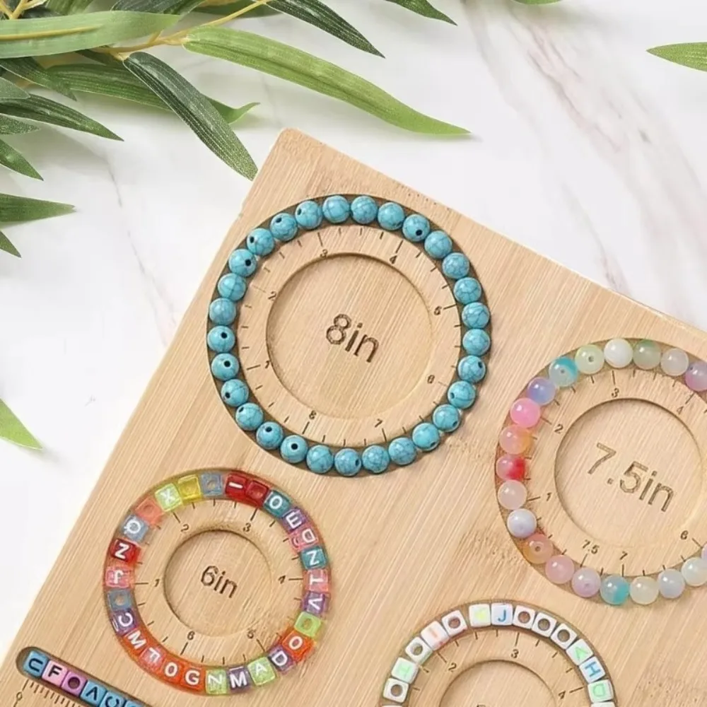 8 Type Wooden Flocked Beading  - Jewelry Making Board avaliação e preço