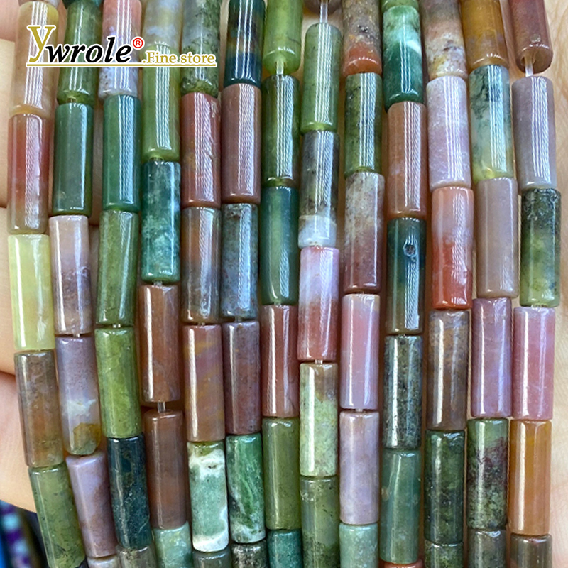 4x13mm Tube Natural Stone AA I - Crimp Bead Tube avaliação e preço