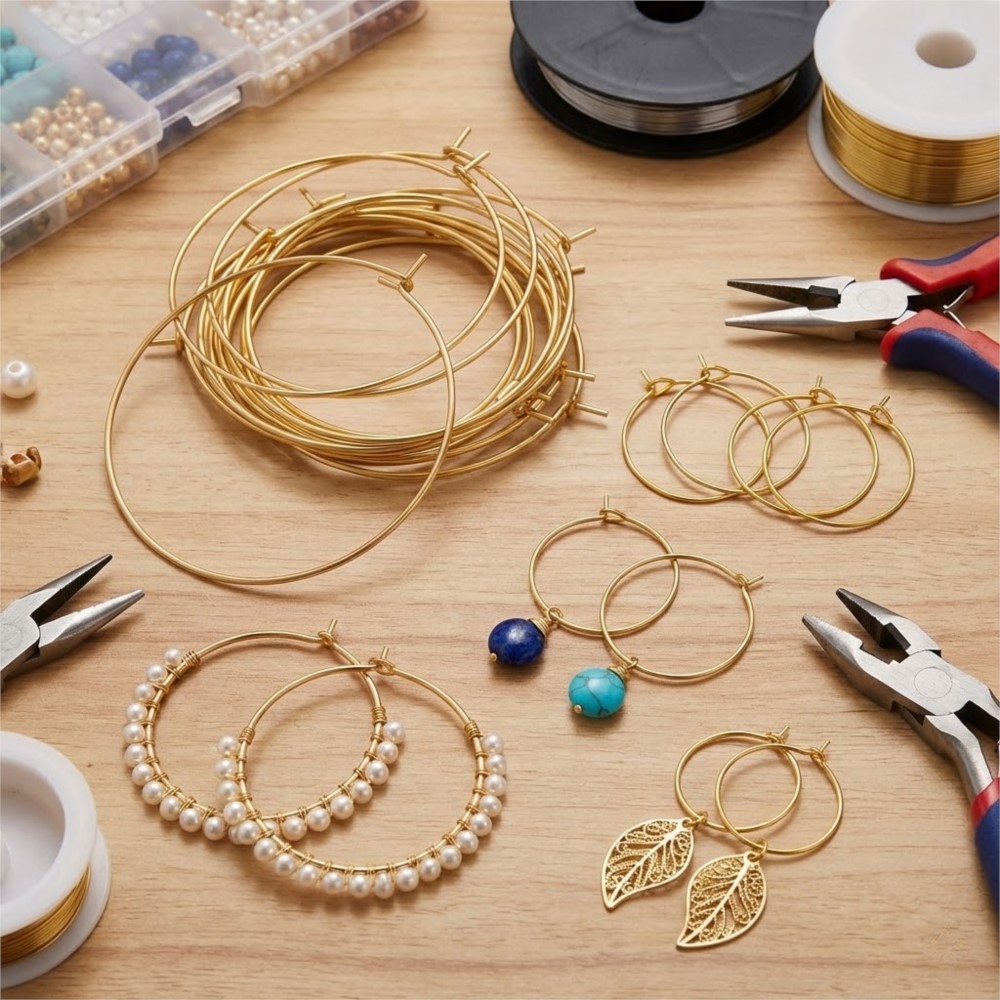 50Pcs 316 Stainless Steel 15 2 - Jewelry Making Wire avaliação e preço