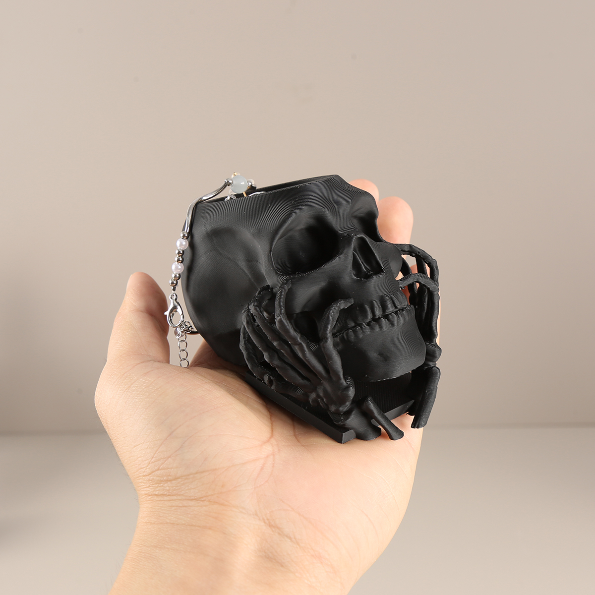 1 Piece Dark - style Skull wit - Jewelry Making Tray avaliação e preço