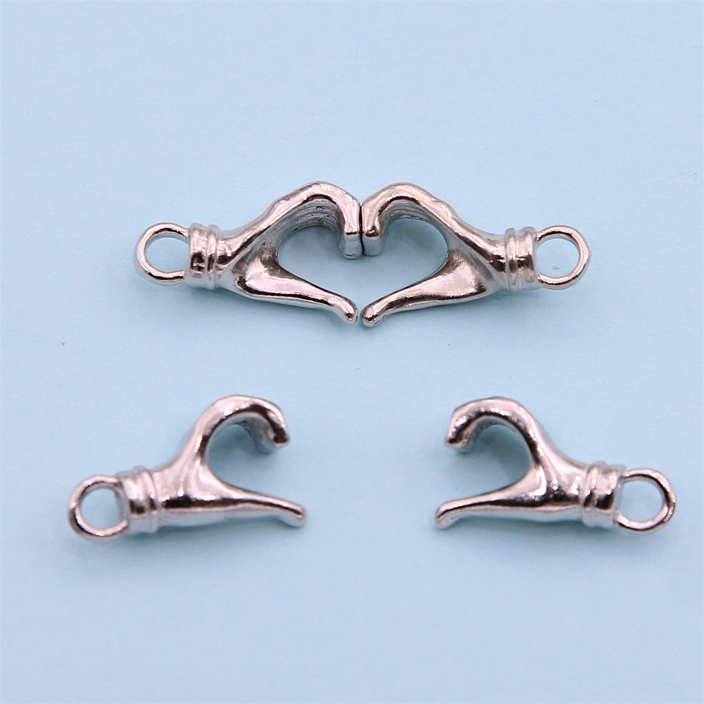 5Sets NEW Love Heart Magnet Co - Jewelry Making For Couples avaliação e preço