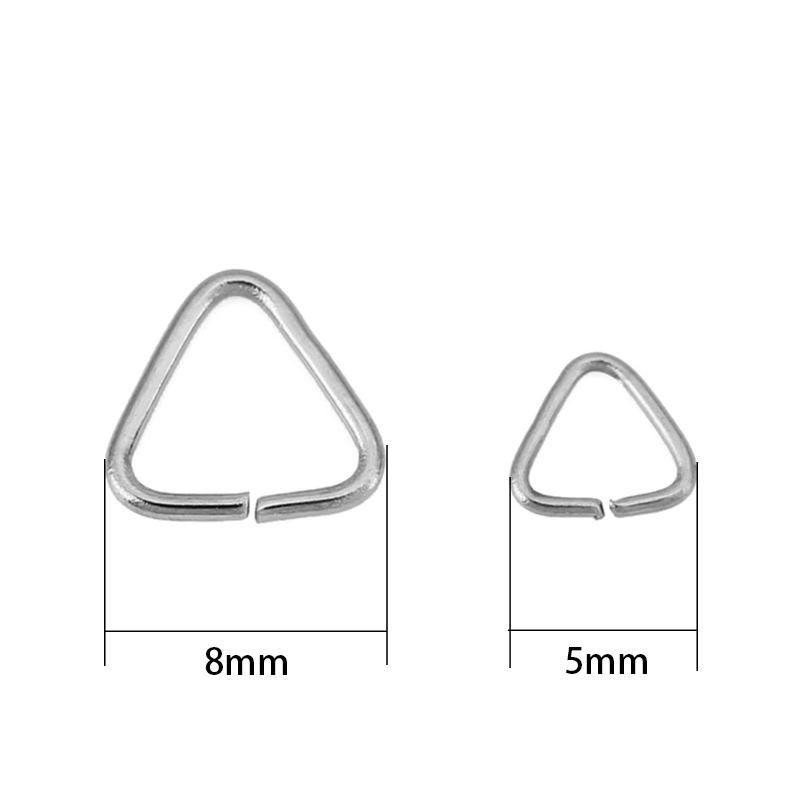 50pcs 5mm 8mm Stainless Steel  - Jewelry Making Looper Tool avaliação e preço