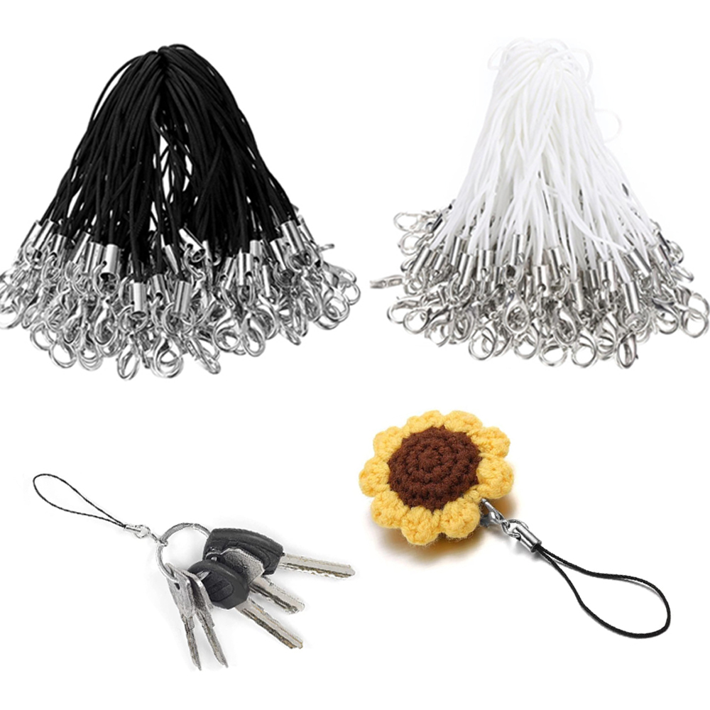 50/100Pcs Black White Strap Ch - Jewelry Making Ring Tool avaliação e preço