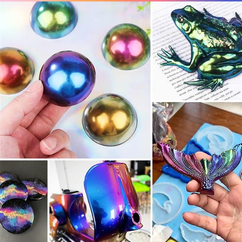 3g Chameleon Mica Powder Epoxy - Jewelry Making Techniques avaliação e preço